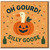 Funny Halloween Card - Oh Gourd Silly Goose - Punny Pumpkin and Goose Design for Spooky Season Laughs