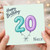 Niece 20th Birthday Card