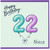 Niece 22nd Birthday Card