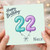 Niece 22nd Birthday Card
