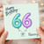 Nanny 66th Birthday Card