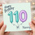 Nanny 110th Birthday Card, for Nanny
