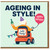 Ageing in Style Funny Birthday Card - Mobility Scooter Party Design with 'Let's Party!' and 'Happy Birthday' Balloon - Humorous Card for Friends, Family, Him or Her