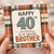40th Birthday Card for Brother, Happy 40th Birthday to an Amazing Brother Card