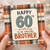 60th Birthday Card for Brother, Happy 60th Birthday to an Amazing Brother