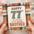 Brother 77th Birthday Card, Happy 77th Birthday to an Amazing Brother