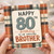 80th Birthday Card for Brother, Happy 80th Birthday to an Amazing Brother