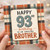 93rd Birthday Card for Brother