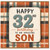 32nd Birthday Card for Son