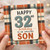 32nd Birthday Card for Son