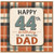 44th Birthday Card for Dad