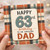 63rd Birthday Card for Dad, Happy 63rd Birthday to an Amazing Dad Card