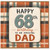 68th Birthday Card for Dad