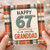 Granddad 67th Birthday Card, Happy 67th Birthday to an Amazing Grandad Card