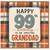 Granddad 99th Birthday Card, for Grandad