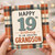 19th Birthday Card for Grandson, Happy 19th Birthday to an Amazing Grandson