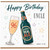 96th Birthday Card for Uncle, Happy Birthday Uncle Beer and Champagne Design