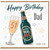Dad 51st Birthday Card, Happy Birthday Beer and Ale Design