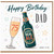 75th Birthday Card for Dad, Happy Birthday Beer Card