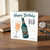 75th Birthday Card for Dad, Happy Birthday Beer Card