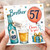 Brother 57th Birthday Card, Cheers to You Beer - Themed Birthday Card