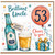 53rd Birthday Card for Uncle, Brilliant Uncle Happy Birthday Cheers to You
