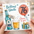 Uncle 76th Birthday Card, Brilliant Uncle Happy Birthday Cheers to You Beer and Balloon Design