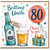 80th Birthday Card for Uncle, Brilliant Uncle Cheers to You Birthday Card