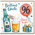 96th Birthday Card for Uncle, Brilliant Uncle 96 Cheers to You Birthday Card