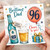 96th Birthday Card for Dad, Brilliant Dad Happy Birthday Cheers to You