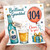 Granddad 104th Birthday Card, Cheers to You Beer and Balloon Design