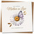 Mother-in-Law Birthday Card - Daisy & Butterfly Design - Elegant Square Greeting, 145mm x 145mm - For a Special Mother in Law -, Includes Kraft Envelope
