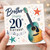 Brother 20th Birthday Card, Music Guitar Birthday Card