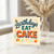 Funny Birthday Card - 'Birthdays Eat Cake' - Colourful Confetti, Cupcakes and Cake Slice Design
