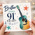 Brother 91st Birthday Card, Musical Guitar Design