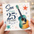Son 25th Birthday Card, Music Guitar Design