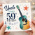 Uncle 59th Birthday Card, Happy Birthday Guitar Music Design