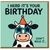 Funny Cow Birthday Card - I Herd It's Your Birthday, Don't Milk It - Farm Pun with Party Hat and Star Glasses