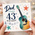 Dad 43rd Birthday Card