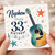 Nephew 33rd Birthday Card, Guitar Music Star Design