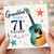 Granddad 71st Birthday Card