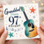Granddad 97th Birthday Card, Happy 97th Birthday Card for Grandad with Guitar Design