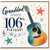 Granddad 106th Birthday Card, Guitar Music Design Birthday Card