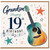 Grandson 19th Birthday Card, Guitar Music Themed Birthday Card