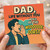 Dad, Life Without You Would Be the WOOOOOORST - Funny Father's Day Card for Dad, Retro Comic Style