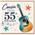 Cousin 55th Birthday Card - Musical Guitar Design