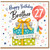 Brother 27th Birthday Card, Happy Birthday Brother Card With Gifts and Balloon