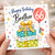 66th Birthday Card for Brother, Happy Birthday Brother Card with Gifts and Balloon