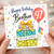 97th Birthday Card for Brother, Happy Birthday Brother Card With Love