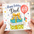 69th Birthday Card for Dad, Happy Birthday Dad Card